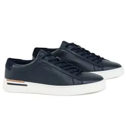 BOSS Clint Tenn Trainers - Dark Blue 401 -All Wedges Shop hugoboss Clint20Tenn20gr20dark20blue 2