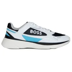 BOSS Dean Runn Shoes - Open White 124