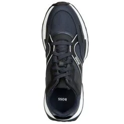 BOSS Jonah Runn Trainers - Open Blue 460 -All Wedges Shop hugoboss Jonah20Runn20mxpr20open20blue 2