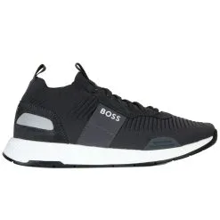BOSS Titanium Runn Trainers - Dark Grey 027