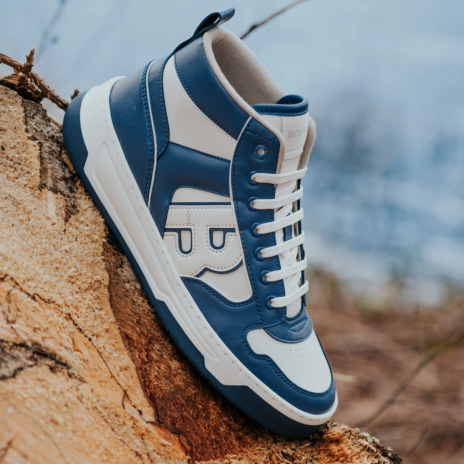 BOSS Baltimore Hito Trainers - Open Blue 461 10 BOSS Baltimore Hito Trainers - Open Blue 461 - Image 8