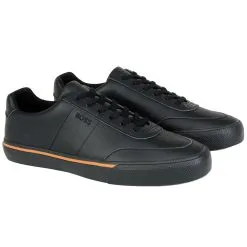 BOSS Aiden Trainers 11 BOSS Aiden Trainers -All Wedges Shop hugobossAW22 Aiden20tenn20black 1