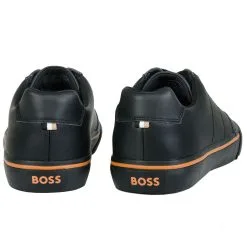 BOSS Aiden Trainers 10 BOSS Aiden Trainers -All Wedges Shop hugobossAW22 Aiden20tenn20black 3
