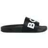 BOSS Logo Sliders -All Wedges Shop hugobossAW22 Bay20slider20black 2