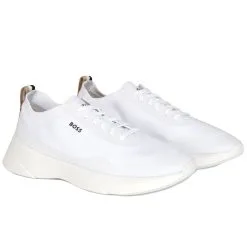 BOSS Dean Runn Shoes - White 100 -All Wedges Shop hugobossAW22 Dean20Runn20white 3