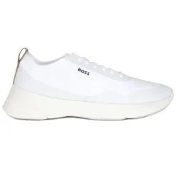 BOSS Dean Runn Shoes - White 100