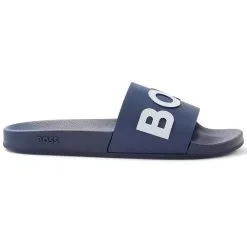 BOSS Bay Sliders - Navy/White 405
