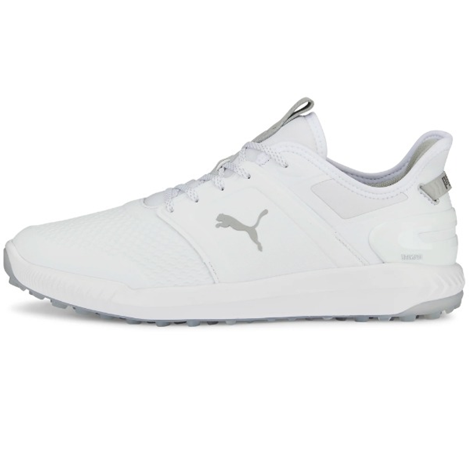 PUMA IGNITE ELEVATE Golf Shoes - Puma White/Puma Silver 3 PUMA IGNITE ELEVATE Golf Shoes - Puma White/Puma Silver