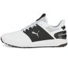 PUMA IGNITE ELEVATE Golf Shoes - Puma White/Puma Black/Puma Silver 1 PUMA IGNITE ELEVATE Golf Shoes - Puma White/Puma Black/Puma Silver -All Wedges Shop igniteele whiteblack01