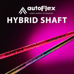 AutoFlex SF505X Golf Hybrid Shaft - Rainbow - (105 - 125mph) -All Wedges Shop image20283229