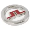 J.Lindeberg J Lindeberg Bridge Golf Ball Marker - Barbados Cherry -All Wedges Shop jlAW22 ballmarker barbadoscherry 1