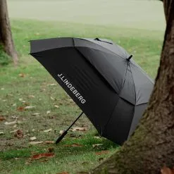 J.Lindeberg J Lindeberg Tour 68 Inch Double Canopy Golf Umbrella -All Wedges Shop jlindeberg umbrella 1