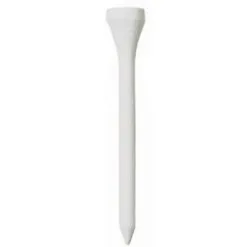 Masters Wooden Golf Tees White - 2.75'' Long - Pack Of 110
