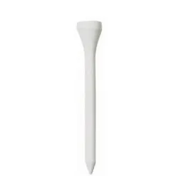 Masters Wooden Golf Tees White - 2.125'' Long - Pack Of 130