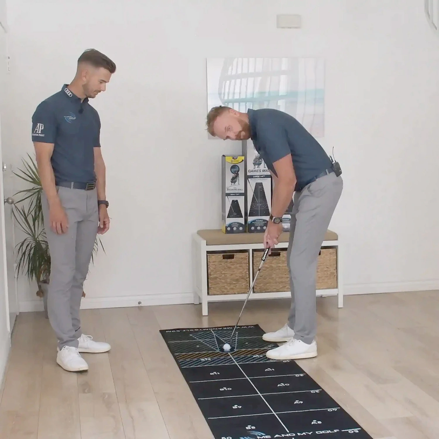 Me And My Golf Games Practice Putting Mat 4 Me And My Golf Games Practice Putting Mat - Image 2