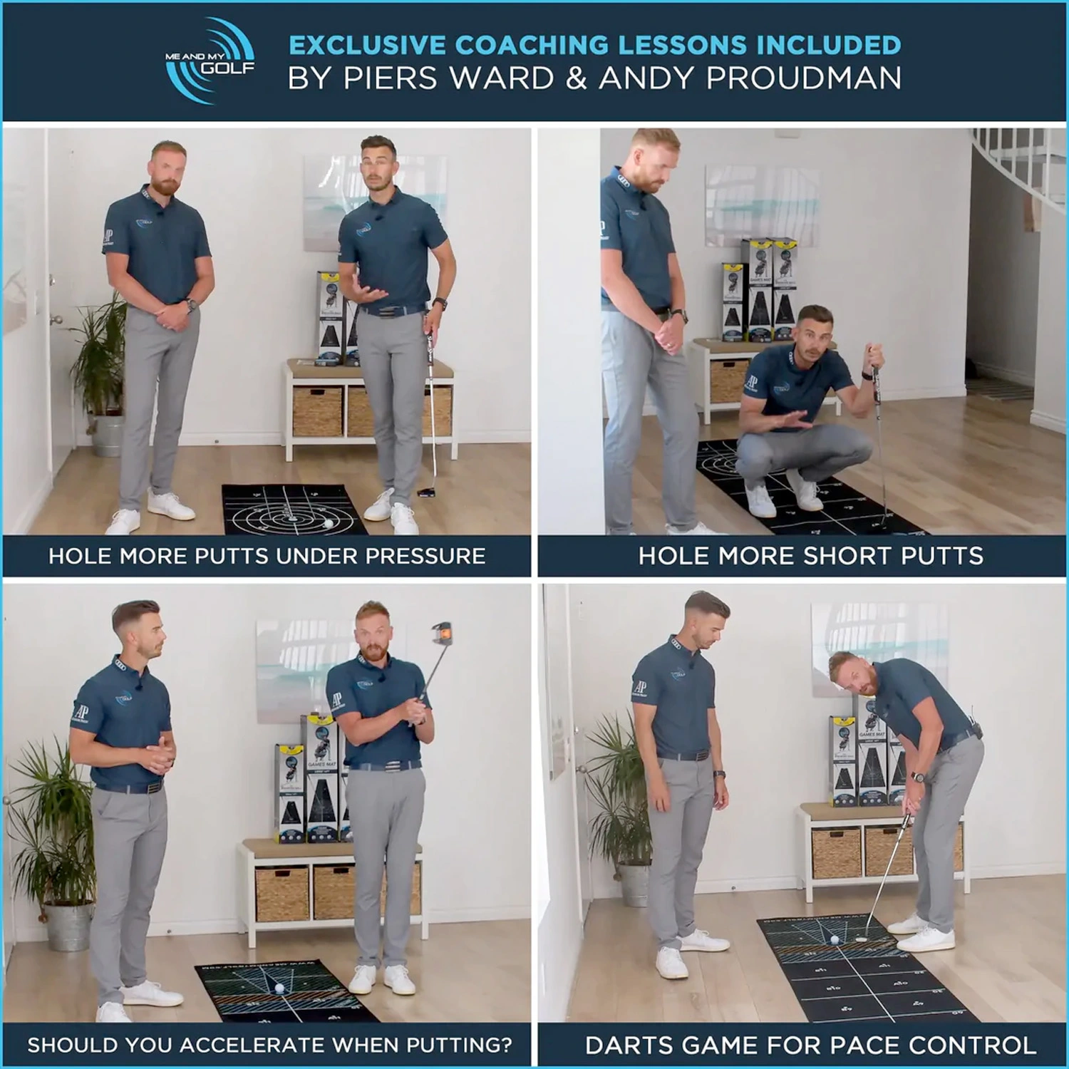 Me And My Golf Games Practice Putting Mat 5 Me And My Golf Games Practice Putting Mat - Image 3