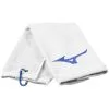 Mizuno RB Tri-Fold Golf Towel - White/Staff Blue 1 Mizuno RB Tri-Fold Golf Towel - White/Staff Blue -All Wedges Shop mizuno RB trifold towel whitestaffblue 2
