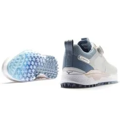 Mizuno GENEM WG BOA Golf Shoes - Grey/China Blue -All Wedges Shop mizuno genem WG Boa golfshoes grey 3