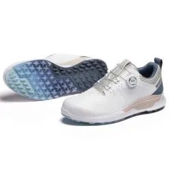 Mizuno GENEM WG BOA Golf Shoes - White/Navy -All Wedges Shop mizuno genem WG Boa golfshoes whitenavy 3