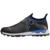 Mizuno Wave Hazard BOA Golf Shoes - Black/Blue -All Wedges Shop mizuno wave hazard boa black 5
