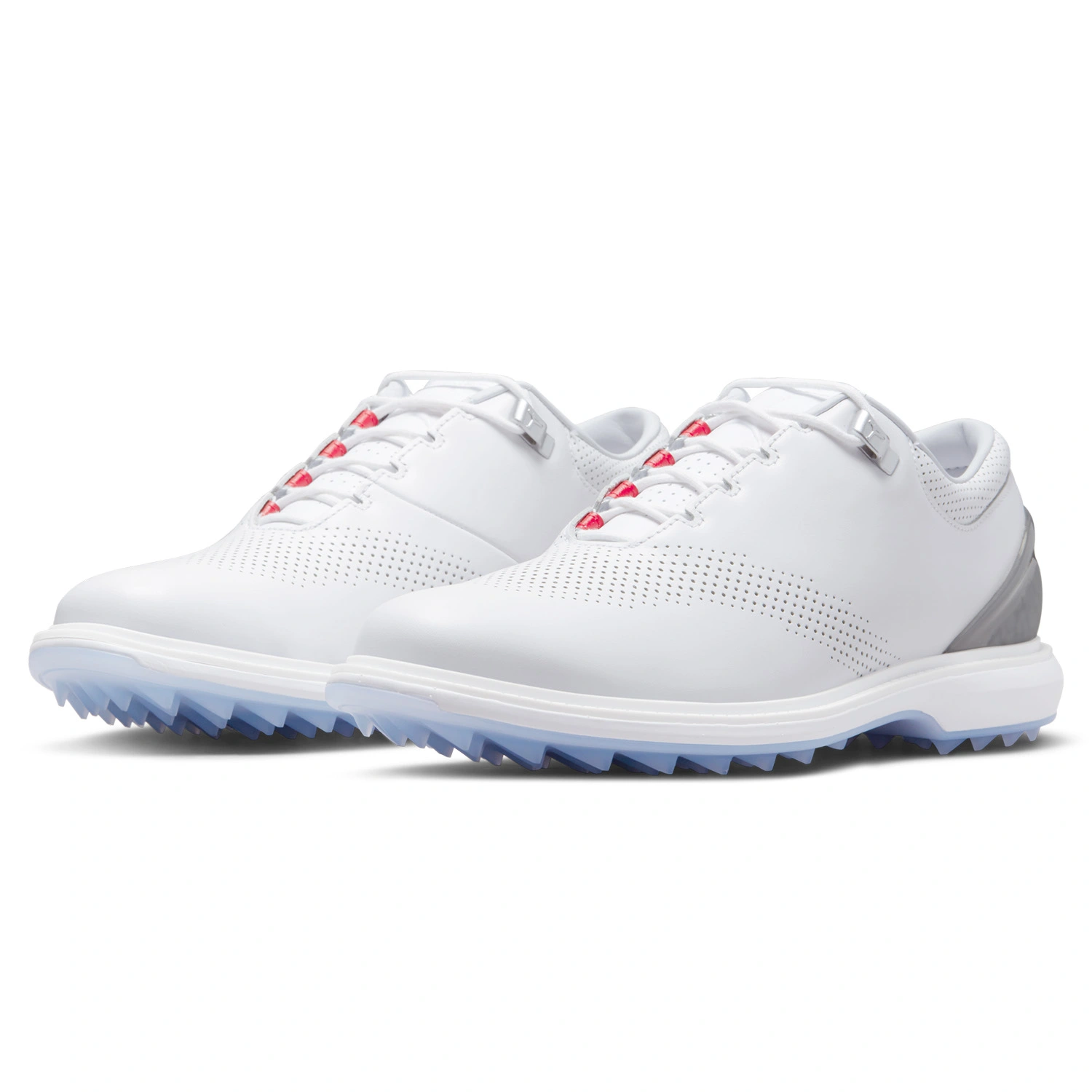 Nike Jordan ADG 4 Golf Shoes - White/Black/Pure Platinum/Fire Red 8 Nike Jordan ADG 4 Golf Shoes - White/Black/Pure Platinum/Fire Red - Image 6