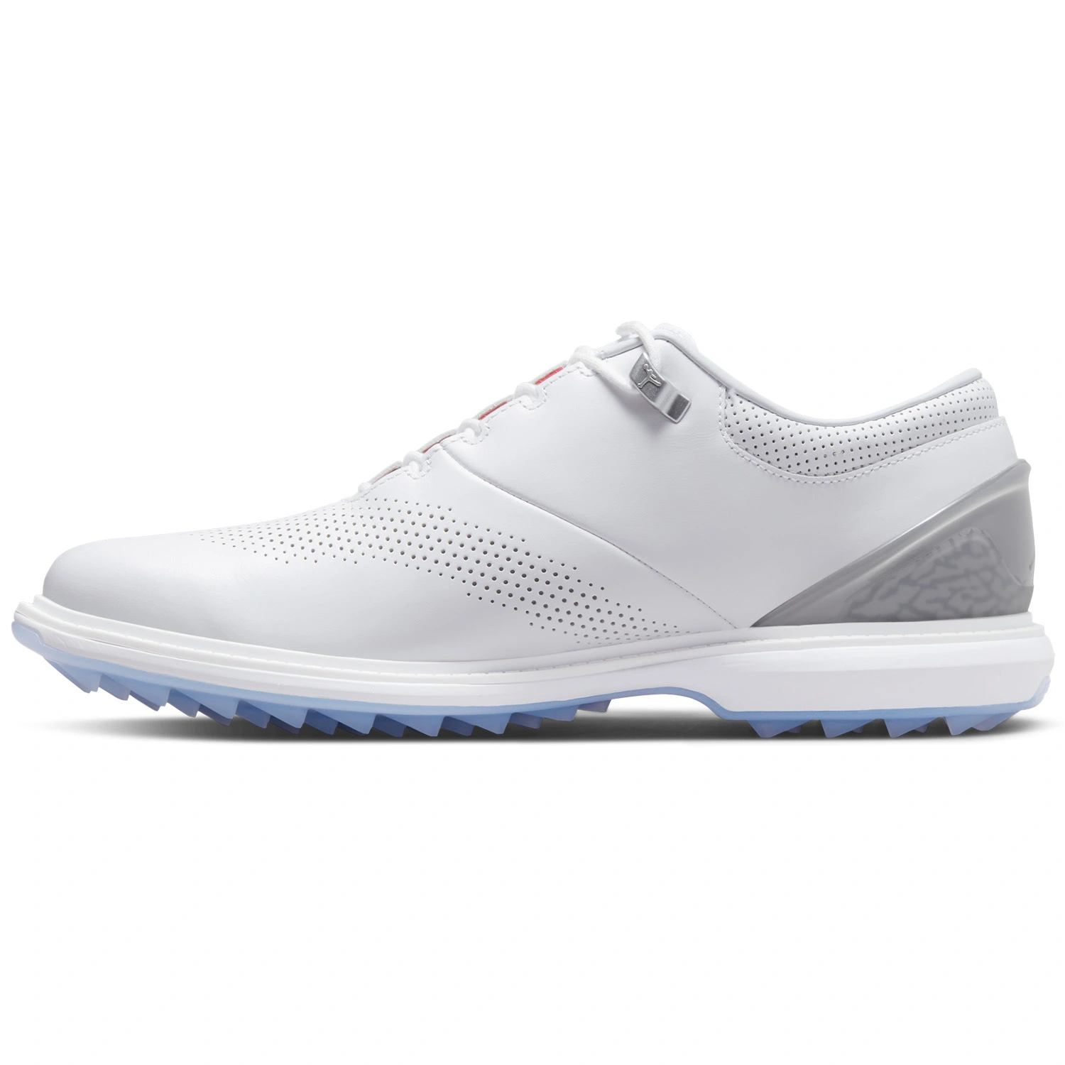 Nike Jordan ADG 4 Golf Shoes - White/Black/Pure Platinum/Fire Red 5 Nike Jordan ADG 4 Golf Shoes - White/Black/Pure Platinum/Fire Red - Image 3
