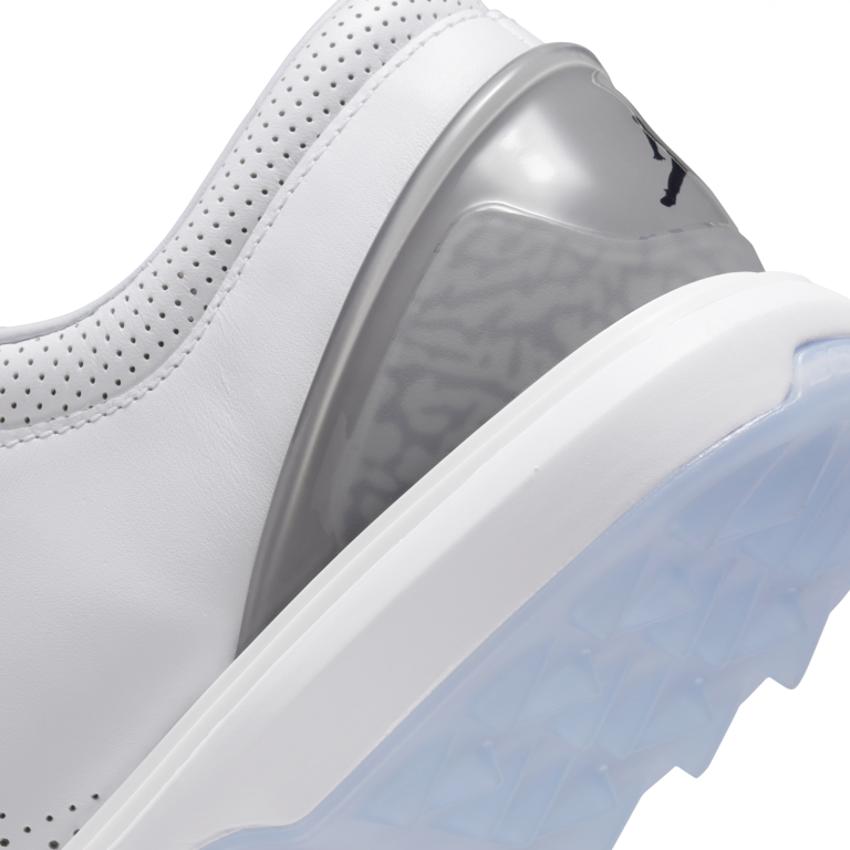 Nike Jordan ADG 4 Golf Shoes - White/Black/Pure Platinum/Fire Red 10 Nike Jordan ADG 4 Golf Shoes - White/Black/Pure Platinum/Fire Red - Image 8