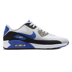 Nike Air Max 90 G Golf Shoes - White/Game Royal/Black/Photon Dust