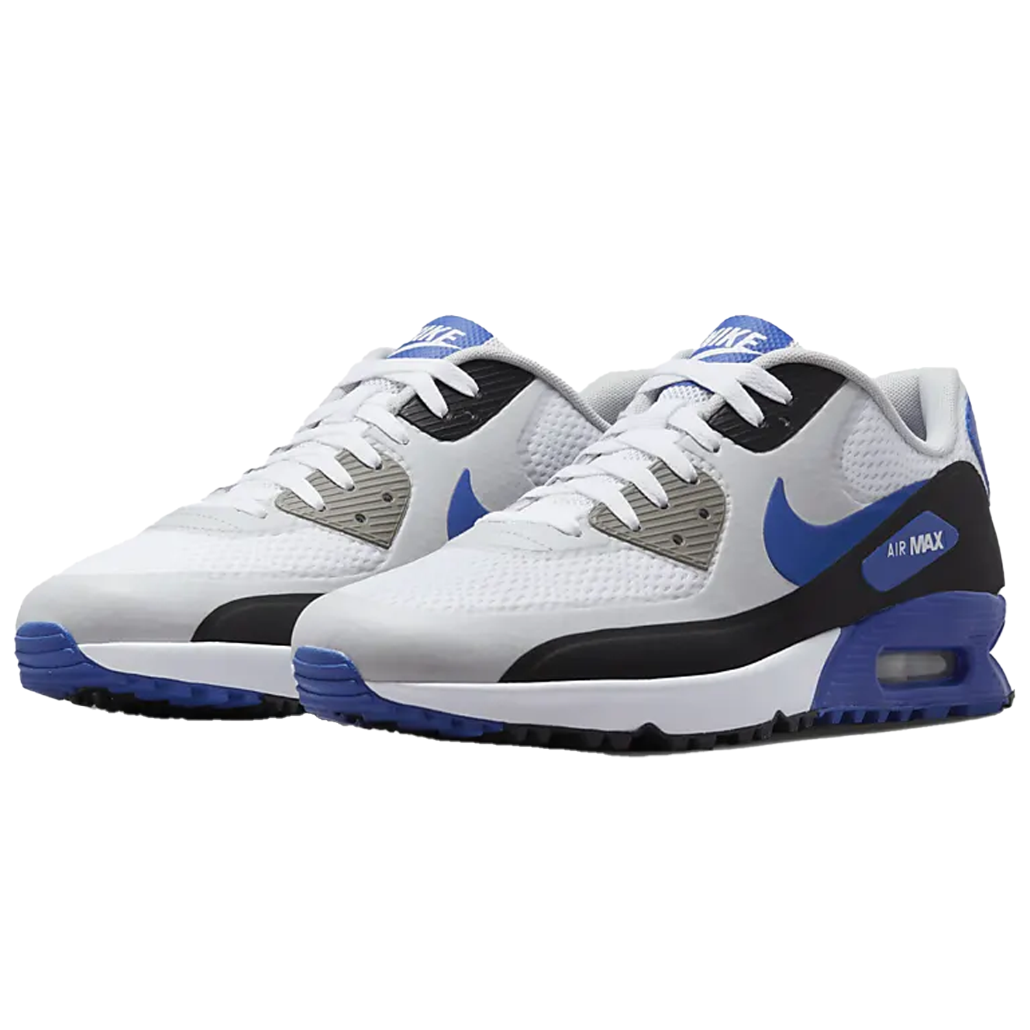 Nike Air Max 90 G Golf Shoes - White/Game Royal/Black/Photon Dust 7 Nike Air Max 90 G Golf Shoes - White/Game Royal/Black/Photon Dust - Image 5