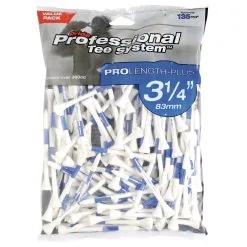 Pride PTS Pride Professional Tee System - Blue - 3.25'' Long - Packs Of 15, 75 Or 135 -All Wedges Shop pride blue pack 135 74142028129
