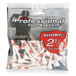 Pride PTS Pride Professional Tee System - Red - 2.125'' Long - Packs Of 25 Or 120 -All Wedges Shop pride red pack 2 7414