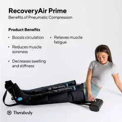 Theragun Therabody Recovery Air Prime Compression Legs -All Wedges Shop primeinfo 3