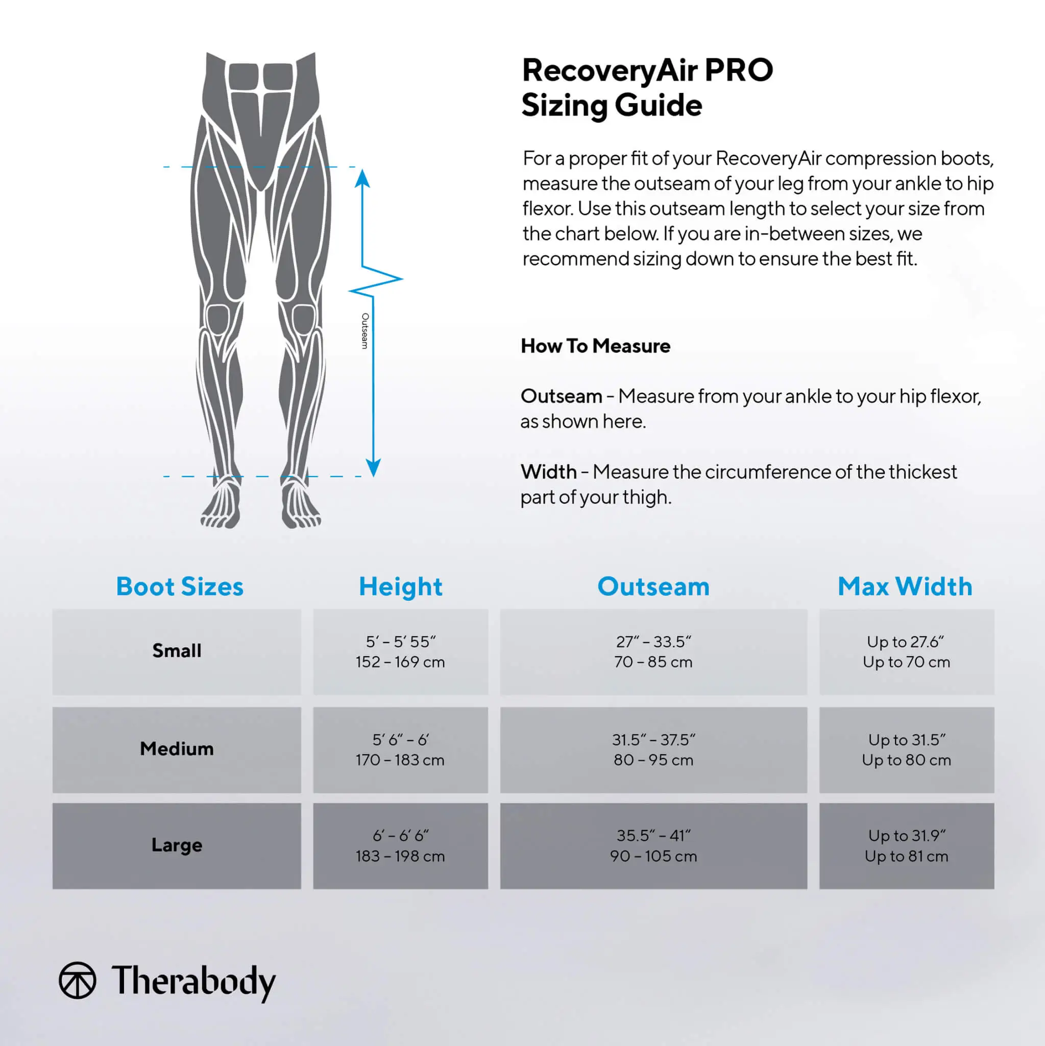 Theragun Therabody Recovery Air Pro Compression Legs 14 Theragun Therabody Recovery Air Pro Compression Legs - Image 12