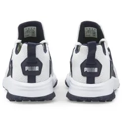 PUMA Fusion Evo Golf Shoes - Puma White/Navy Blazer -All Wedges Shop puma 1938502008 1