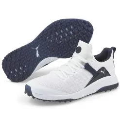 PUMA Fusion Evo Golf Shoes - Puma White/Navy Blazer -All Wedges Shop puma 1938502008 6