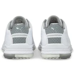 PUMA PROADAPT ALPHACAT Leather Golf Shoes - Puma White/Puma Silver -All Wedges Shop puma 3760442001 1