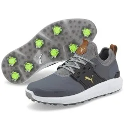 PUMA IGNITE ARTICULATE Golf Shoes - Quiet Shade/Puma Team Gold/Puma Black -All Wedges Shop puma 3760782003 6