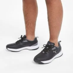 PUMA Fusion FX Tech Golf Shoes - Puma Black/Puma Silver/Quite Shade -All Wedges Shop puma 3760812002 2