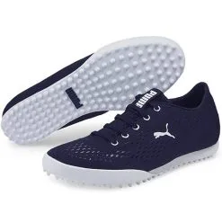 Puma Monolite Fusion Slip-On Ladies Golf Shoes - Navy Blazer/Puma White -All Wedges Shop puma 3760832004 2
