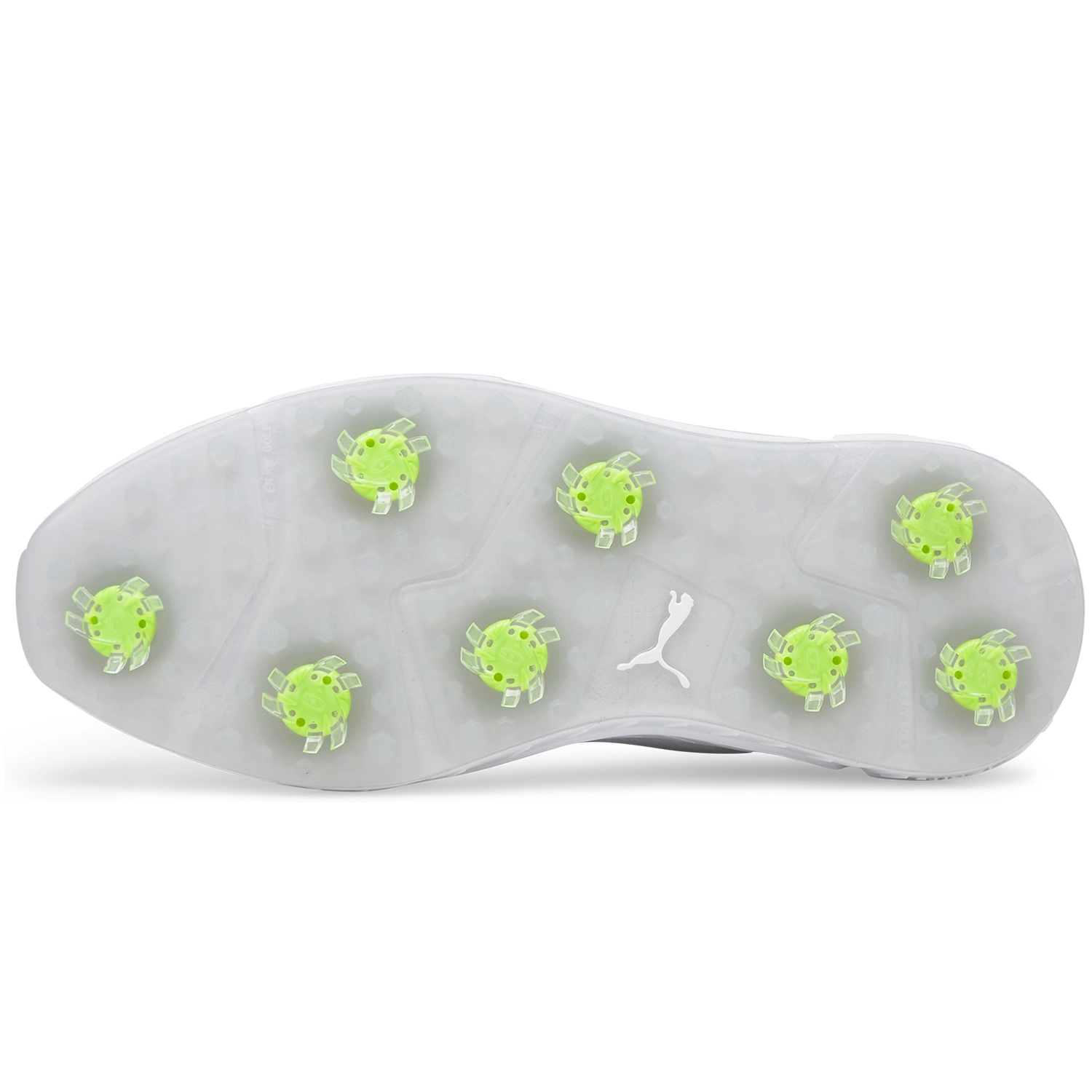 PUMA IGNITE ARTICULATE Leather Golf Shoes - Puma White/Puma Silver 4 PUMA IGNITE ARTICULATE Leather Golf Shoes - Puma White/Puma Silver - Image 2