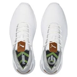 PUMA IGNITE ARTICULATE Leather Golf Shoes - Puma White/Puma Silver 12 PUMA IGNITE ARTICULATE Leather Golf Shoes - Puma White/Puma Silver -All Wedges Shop puma 3761552001 5