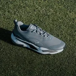 PUMA GS-FAST Golf Shoes - Quiet Shade/Puma Black -All Wedges Shop puma GSFAST grey 1