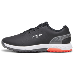 PUMA ALPHACAT Nitro Golf Shoes - Puma Black/Quiet Shade/Red Blast