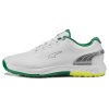 PUMA ALPHACAT Nitro Golf Shoes - Puma White/Archive Green/Yellow Burst