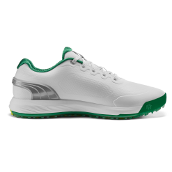 PUMA ALPHACAT Nitro Golf Shoes - Puma White/Archive Green/Yellow Burst -All Wedges Shop puma alphacatnitro whitearchivegreenyellowburst 32028129