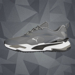 PUMA GS-FAST Golf Shoes - Quiet Shade/Puma Black -All Wedges Shop puma gsfast quietshadeblack 5