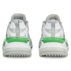 PUMA GS-FAST Golf Shoes - Puma White/Flat Light Gray/Puma Green 15 PUMA GS-FAST Golf Shoes - Puma White/Flat Light Gray/Puma Green -All Wedges Shop puma gsfast whitegreygreen 4