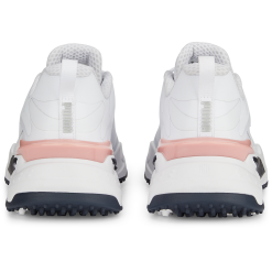 PUMA GS-FAST Golf Shoes - White/Navy Blazer/Flamingo Pink -All Wedges Shop puma gsfast whitenavyblazerflamingo 2