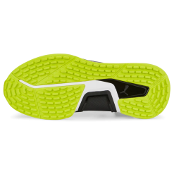 PUMA GS-One Golf Shoes - Quiet Shade/Puma Black/Lime Punch -All Wedges Shop puma gsone quietblacklime 4