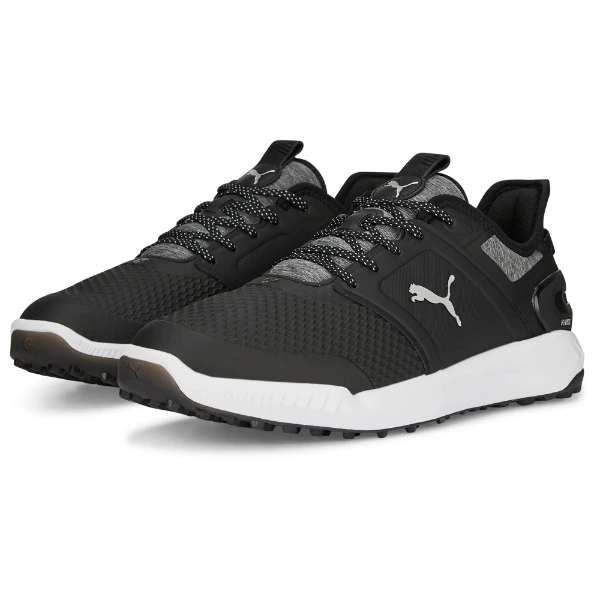 PUMA IGNITE ELEVATE Golf Shoes - Puma Black/Puma Silver 4 PUMA IGNITE ELEVATE Golf Shoes - Puma Black/Puma Silver - Image 2